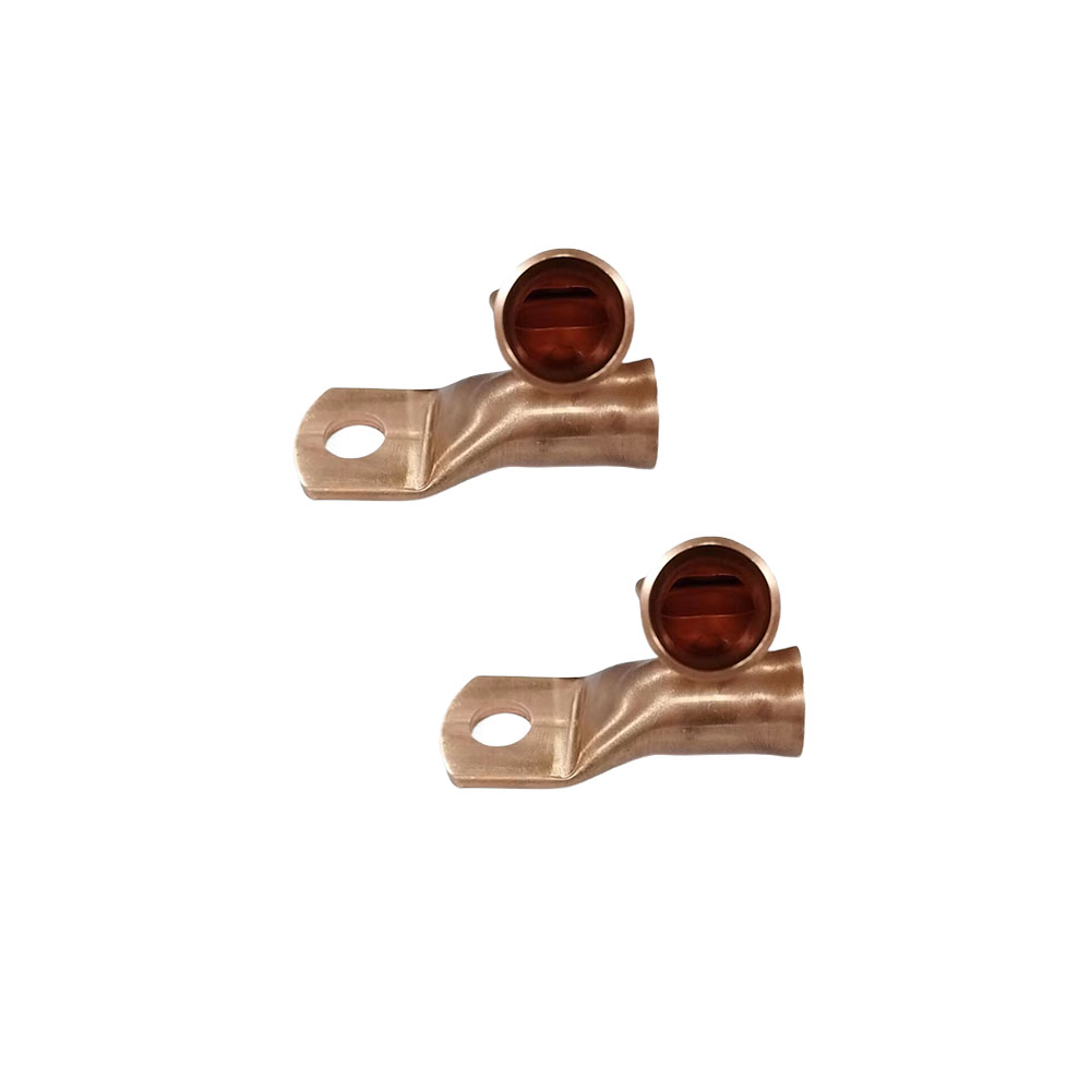 中国制造工厂定制的纯铜线凸轮连接器环端子带有锡板行业制造部分